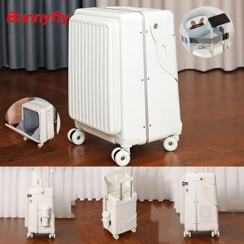 Baby Nursery Trolley - BunnyFly Kid Mom Koffer mit Sitz