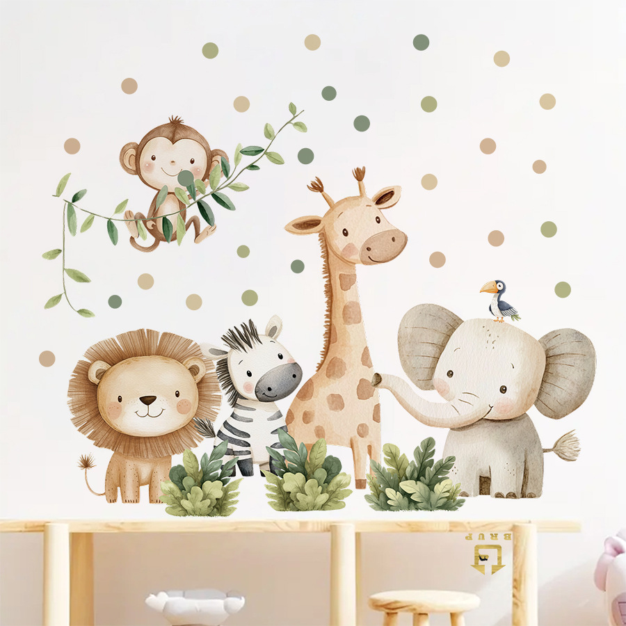 Boho Waldtiere Wandaufkleber f – Baby Girl Nursery Quotes Bewertung und Preis